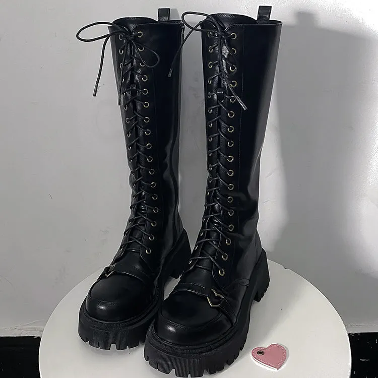 3 Color Punk Lolita Sweet Boots ON820 - Buy Now