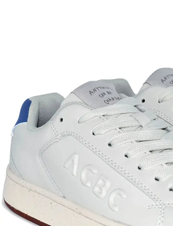 ACBC Women's White and Blue Timeless Trainers