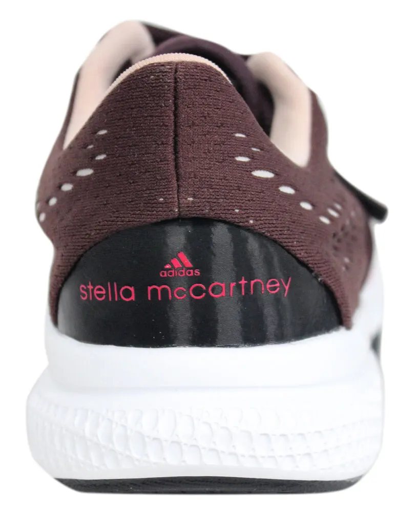 Adidas Stella McCartney maroon trainers