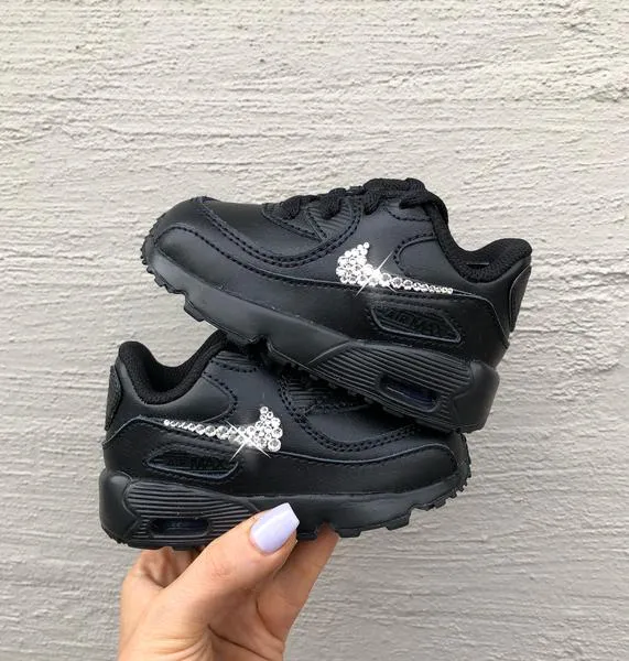 Air Max 90 Toddler Black - Google SEO result: Black Air Max 90 Toddler shoes available now