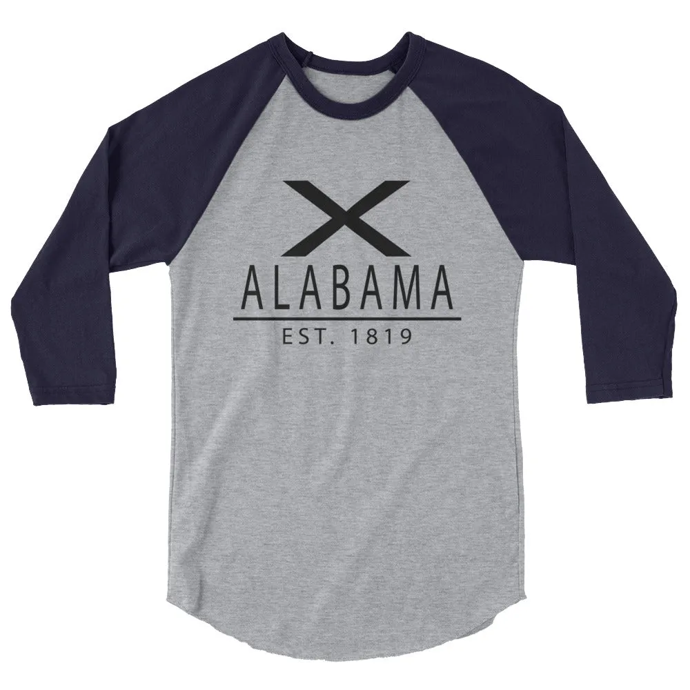 Alabama 3/4 Sleeve Raglan Shirt | Established