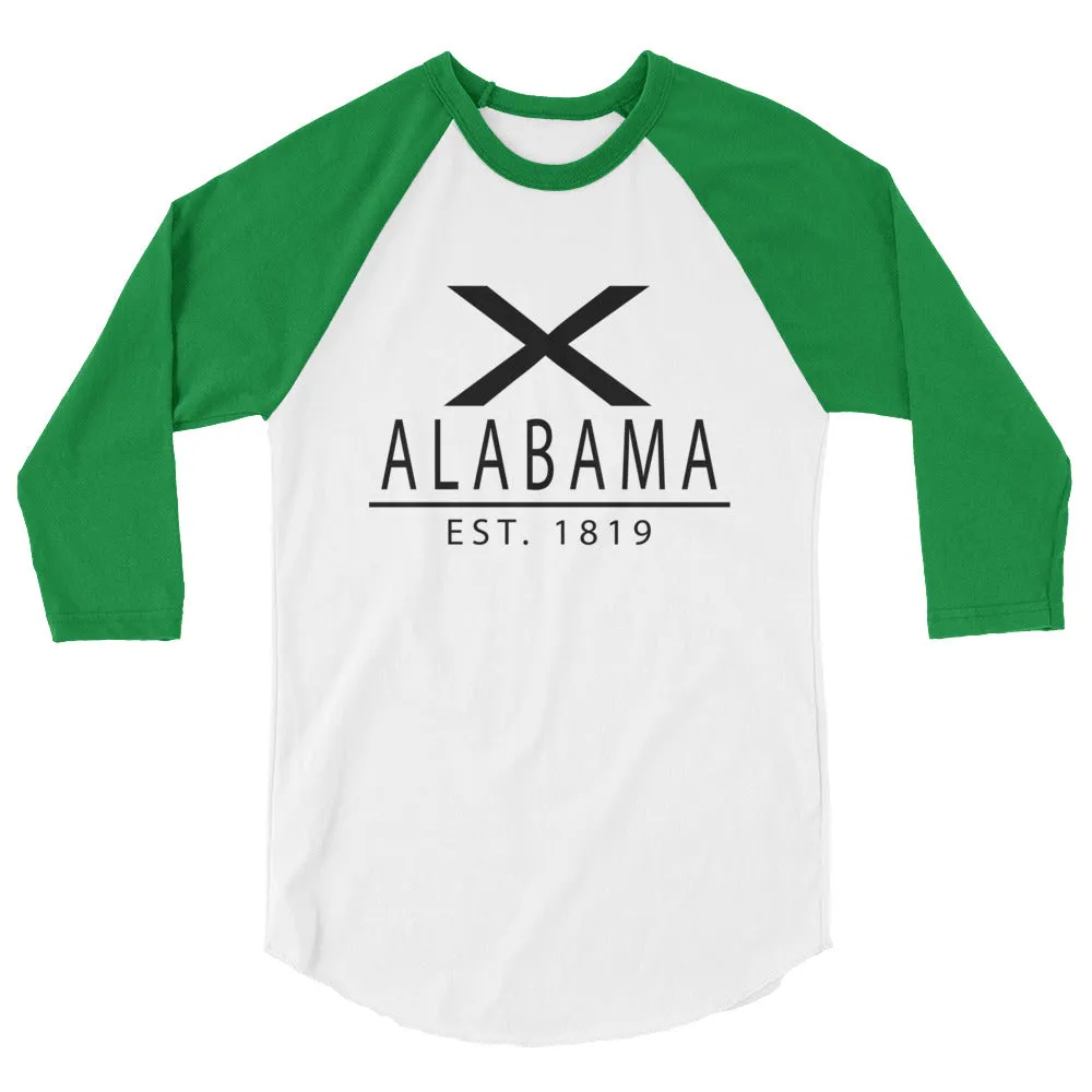 Alabama 3/4 Sleeve Raglan Shirt | Established