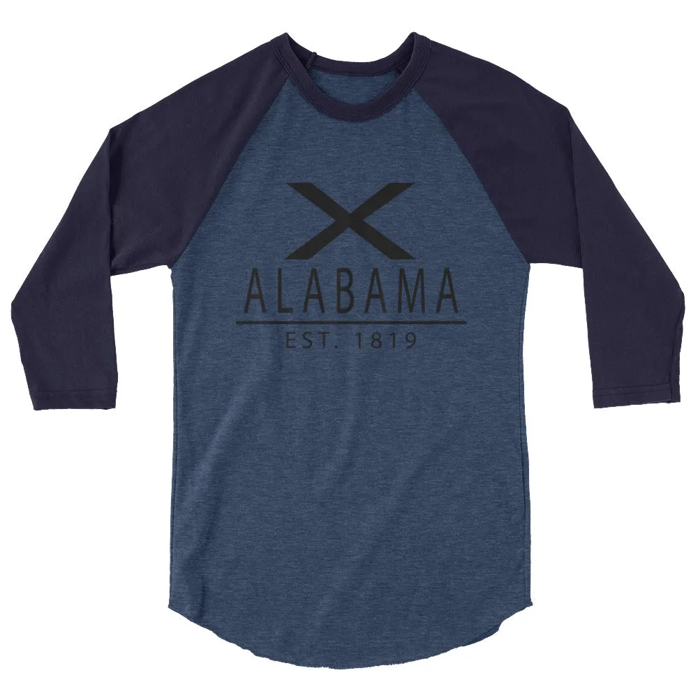 Alabama 3/4 Sleeve Raglan Shirt | Established