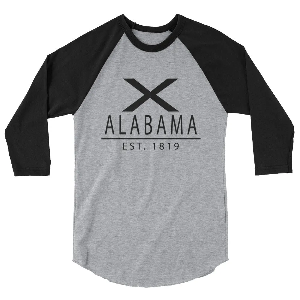 Alabama 3/4 Sleeve Raglan Shirt | Established