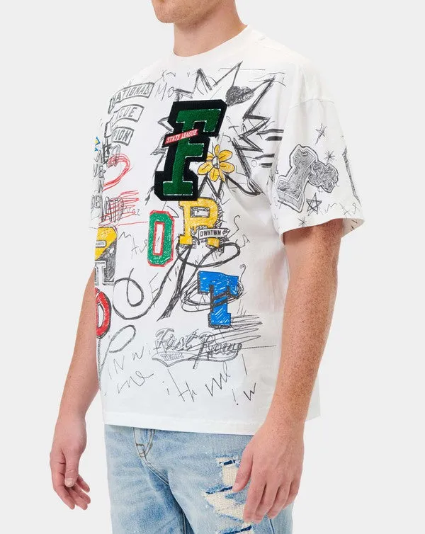 All Over Doodle T-Shirt