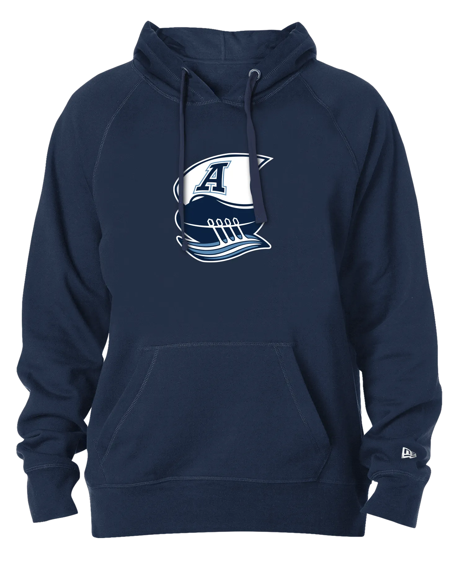 Argos New Era Men's Navy Blue Boat Logo Hoodie