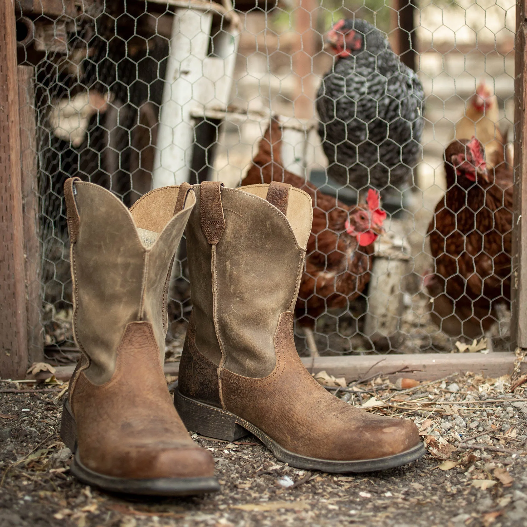 Ariat Men's Rambler Western Leather Boot