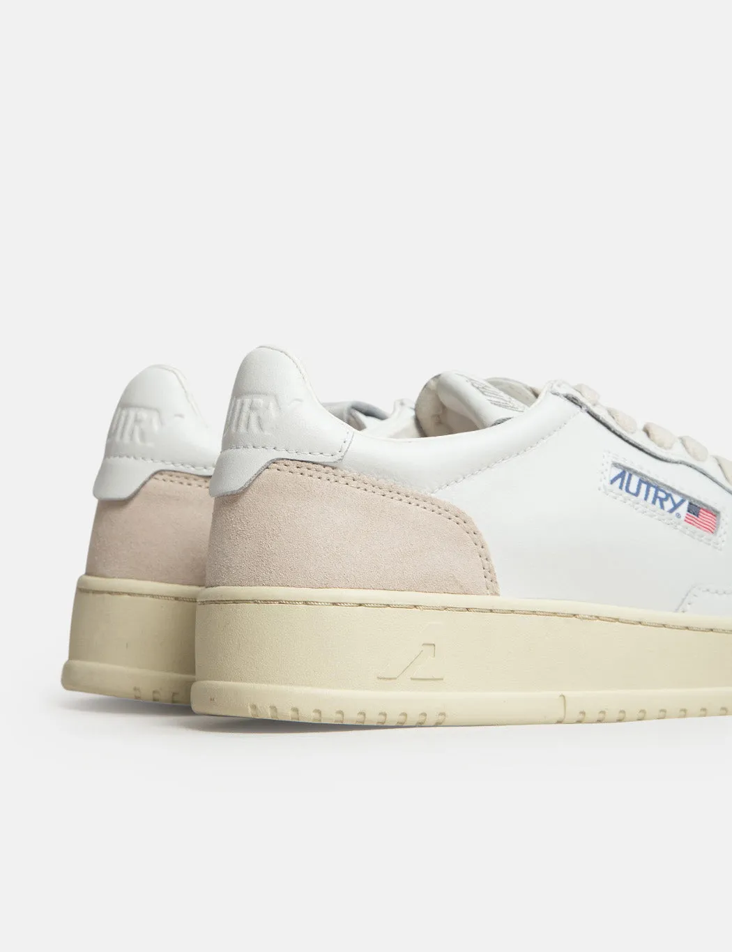 Autry LS33 trainers - white leather/suede