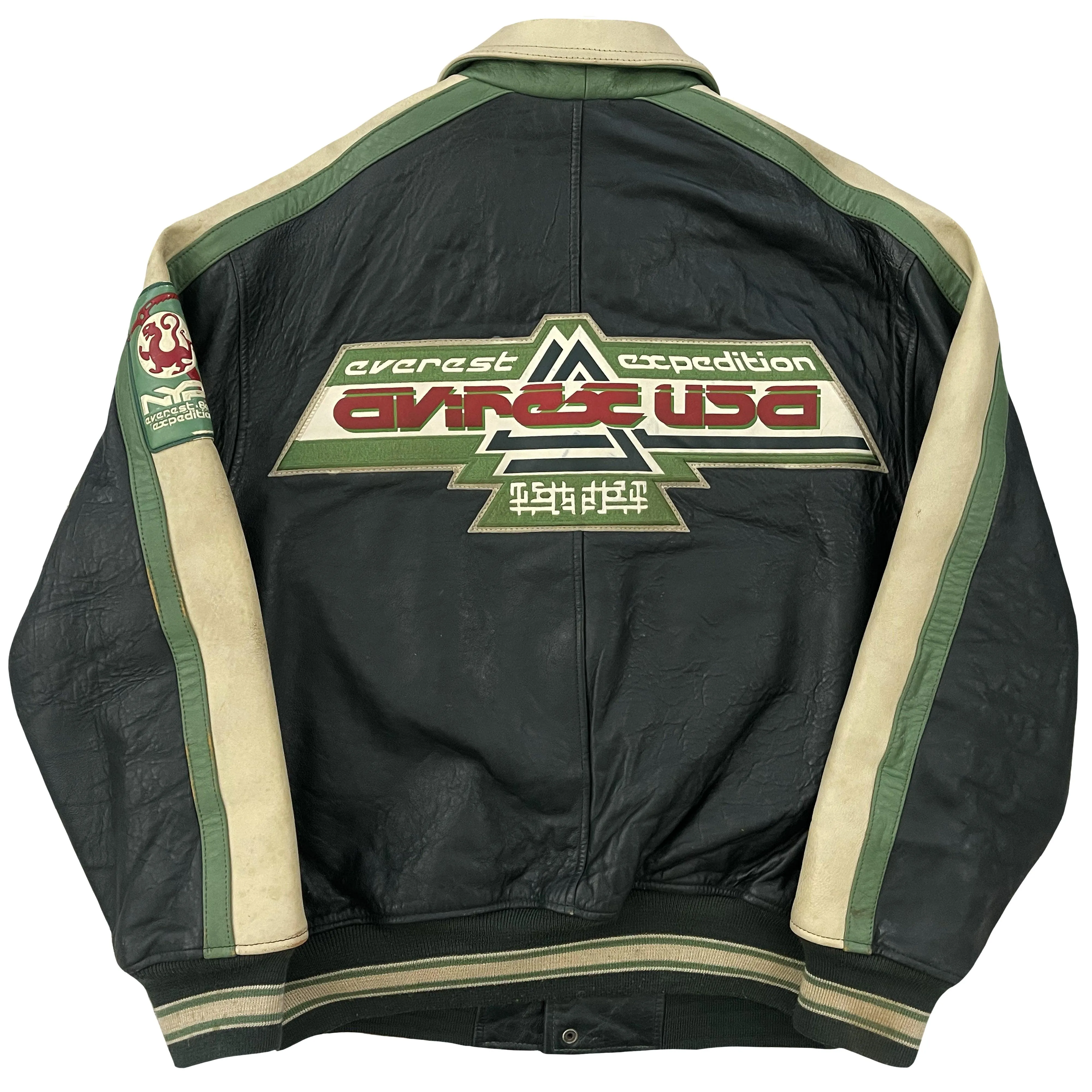 Avirex Leather Varsity Jacket