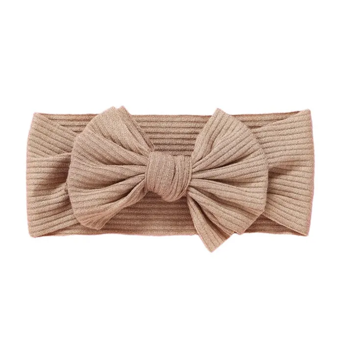 Baby Bow Knot Headband - Tawny