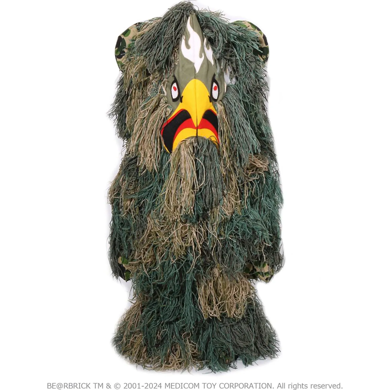 BAPE X READYMADE EAGLE GHILLIE SUIT BE@RBRICK 100%&1000% JACKET