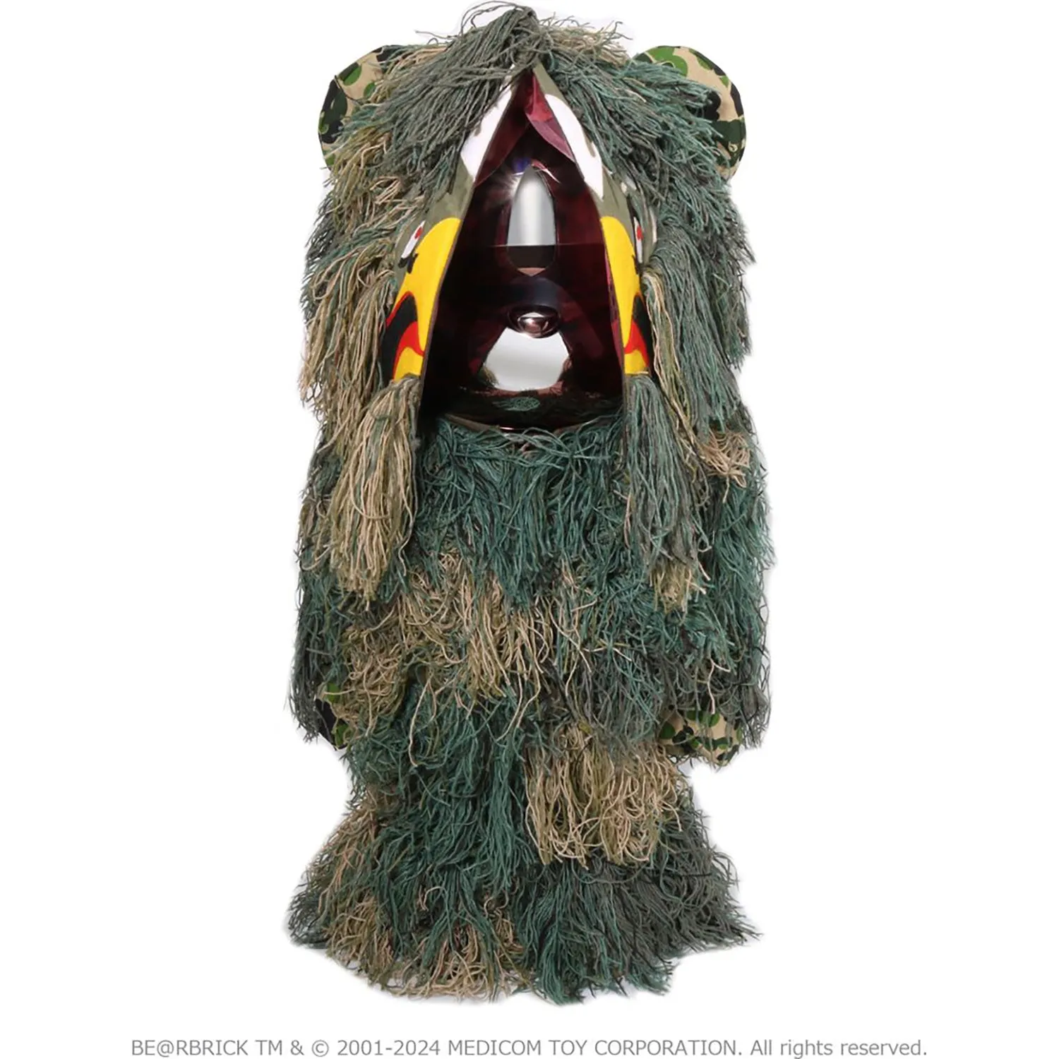 BAPE X READYMADE EAGLE GHILLIE SUIT BE@RBRICK 100%&1000% JACKET