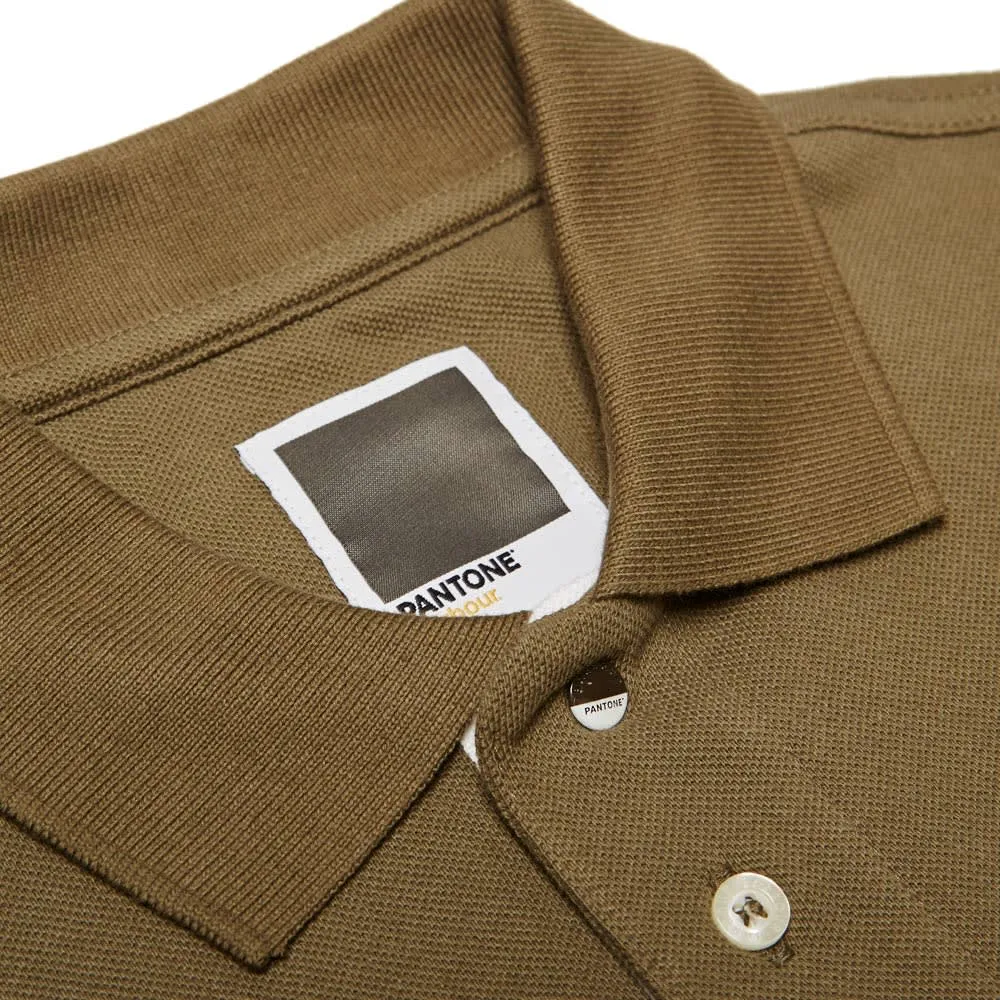 Barbour Heritage Polo in Olive