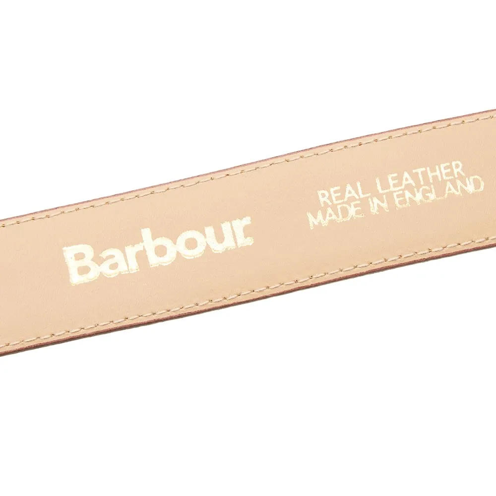 Barbour Leather Belt - Tan