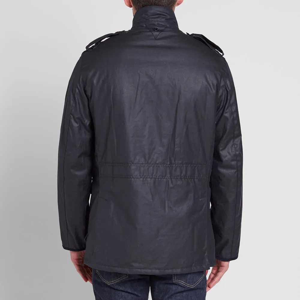 Barbour Navy Wax Jacket