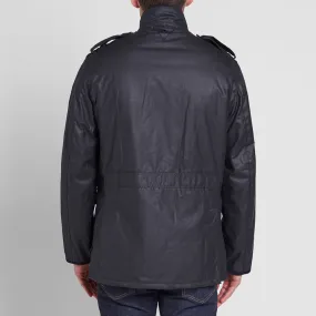 Barbour Navy Wax Jacket