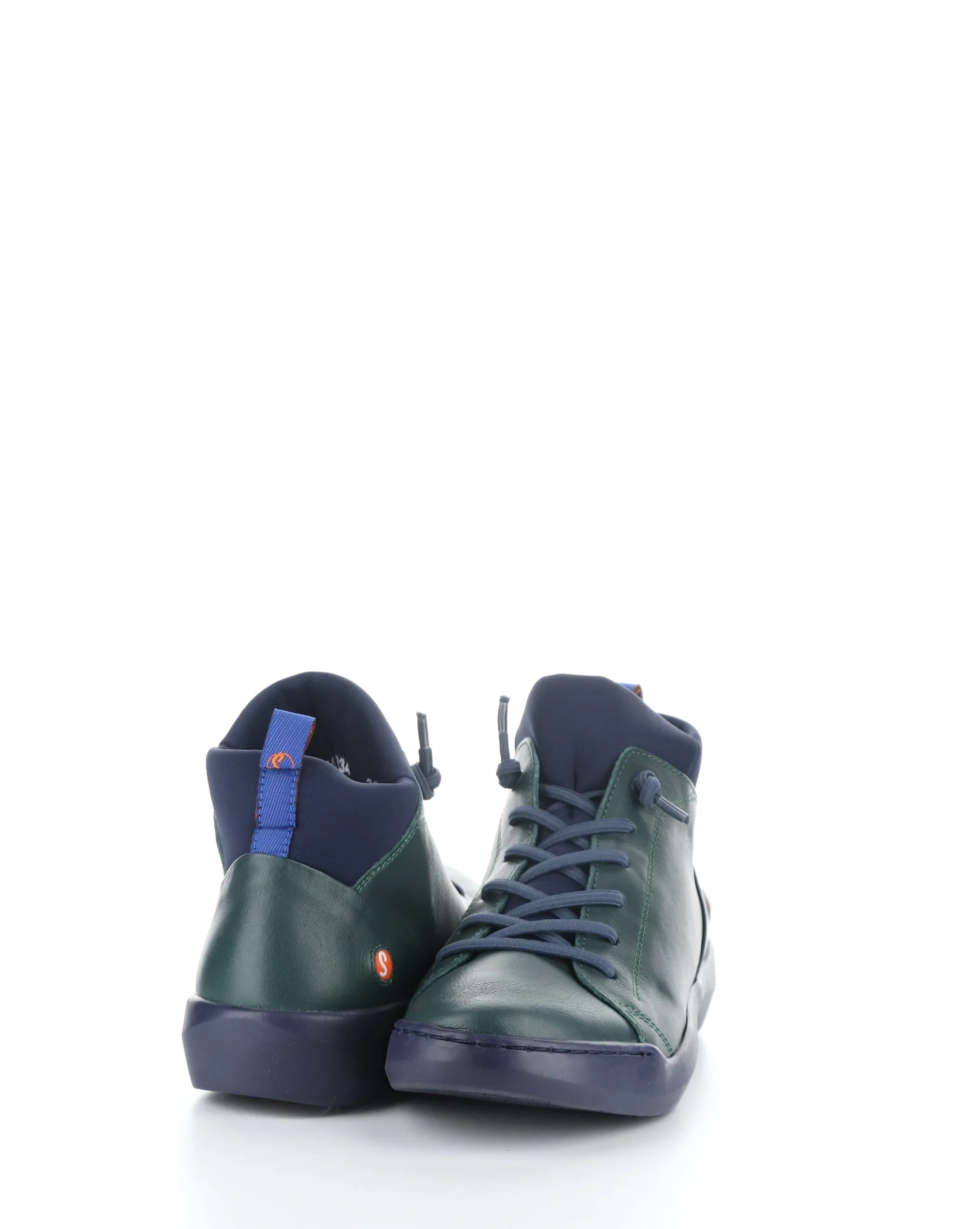 BIEL549SOF 034 Green/Navy Hi-Top Shoes