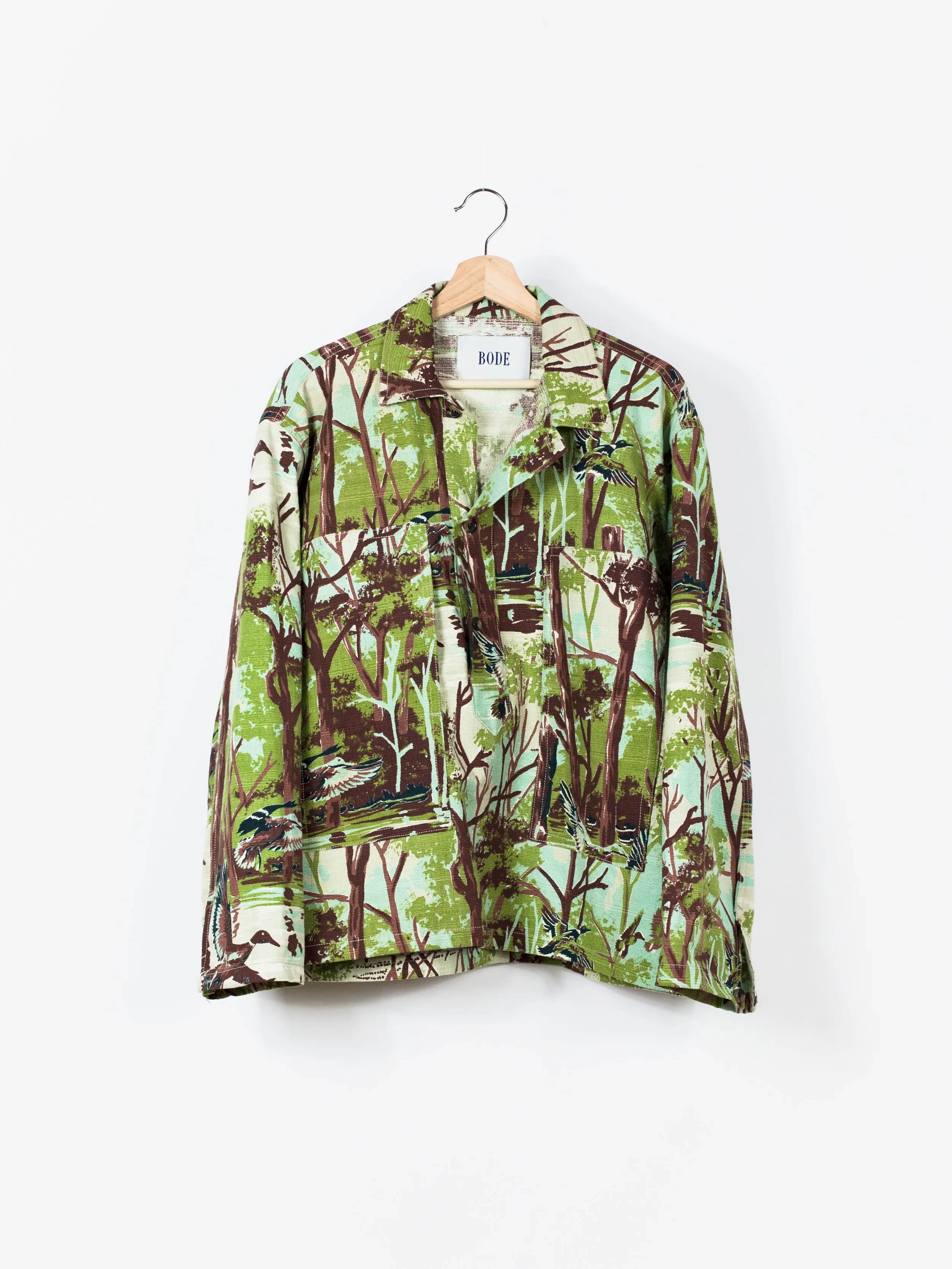 Bode Camouflage Pullover Shirt