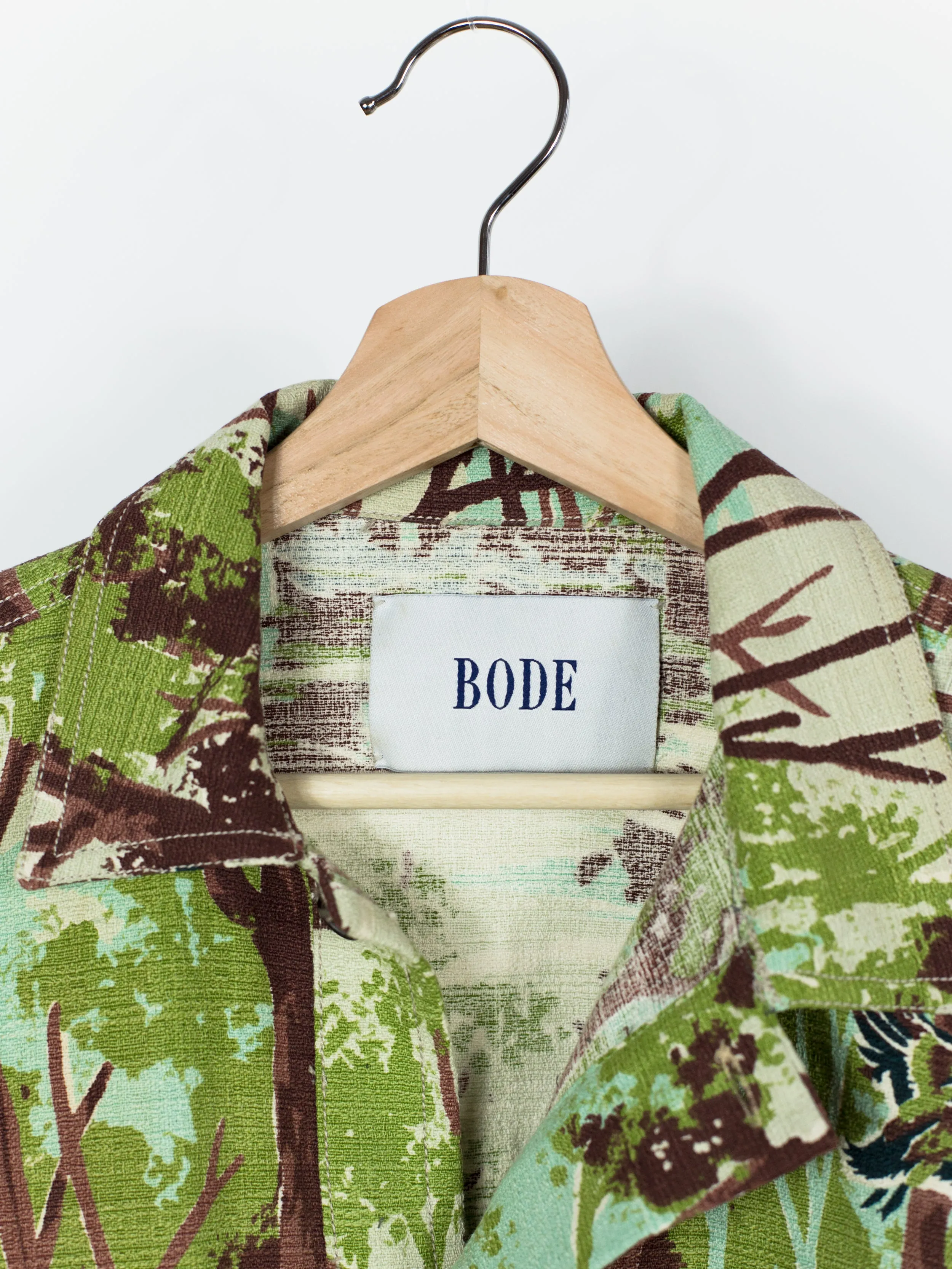 Bode Camouflage Pullover Shirt