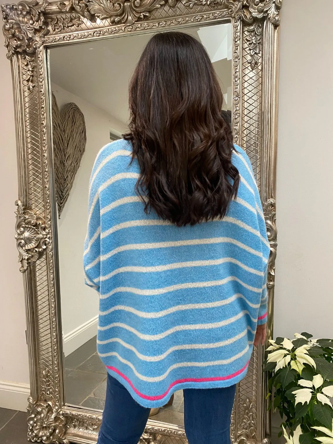 Bright Stripe Knitted Jumper Bryony