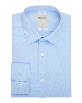 Brooksfield - Shadow Diamond Shirt - Blue