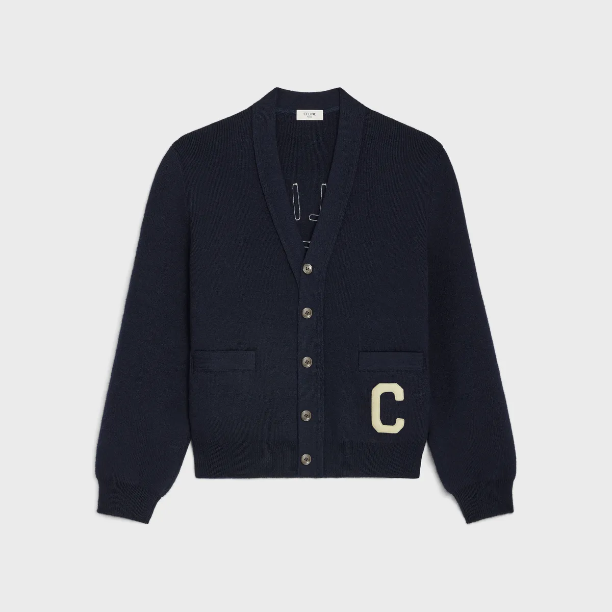 CELINE | College Cardigan in Wool