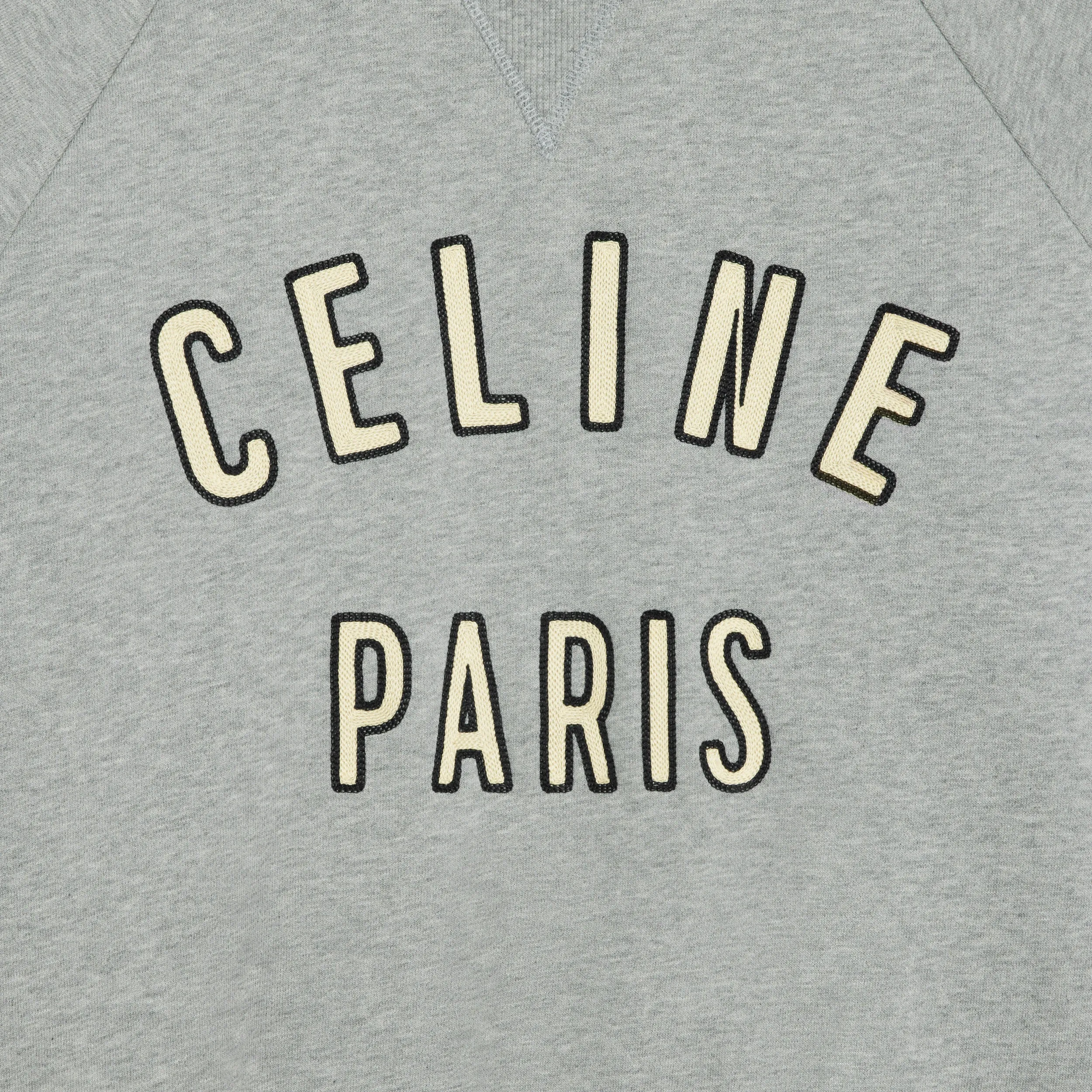 Celine Loose Sweatshirt in Cotton Fleece - 2Y28D670Q.09HA