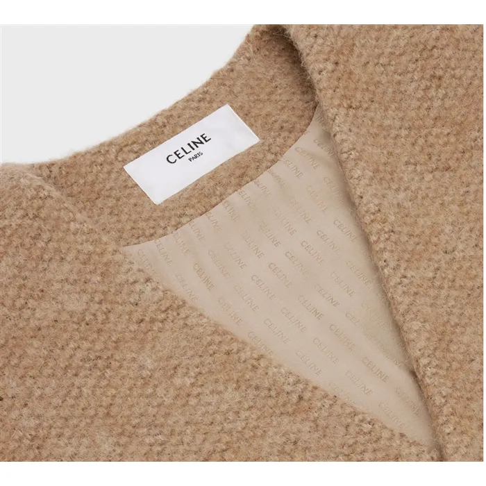 Celine oversized cardigan alpaca wool