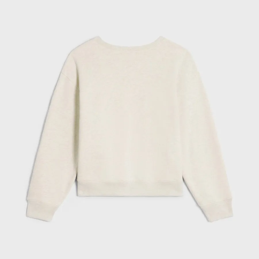 Celine Paris loose sweatshirt - cotton fleece - shop now