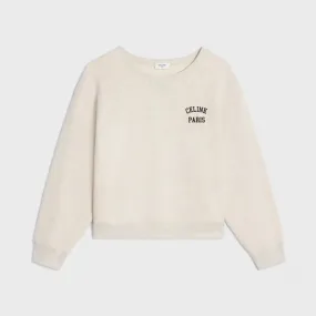 Celine Paris loose sweatshirt - cotton fleece - shop now