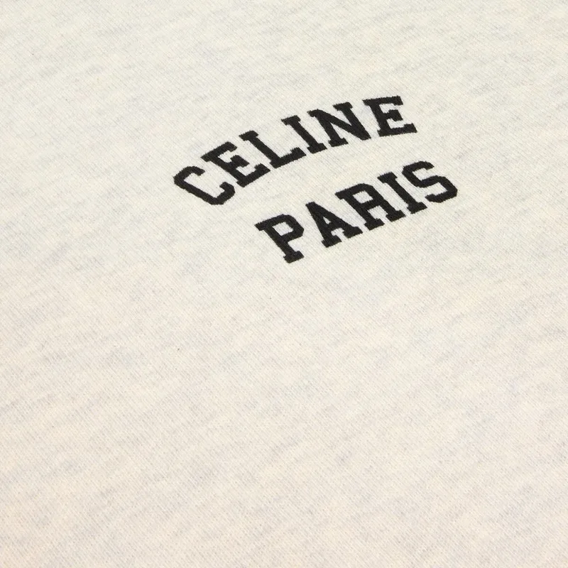 Celine Paris loose sweatshirt - cotton fleece - shop now