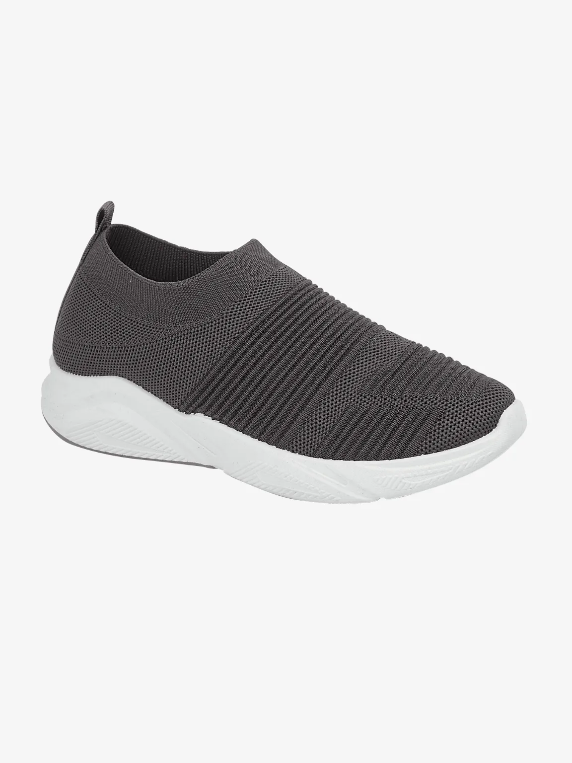 Charcoal Slip On Trainers Nadia - Shop Now