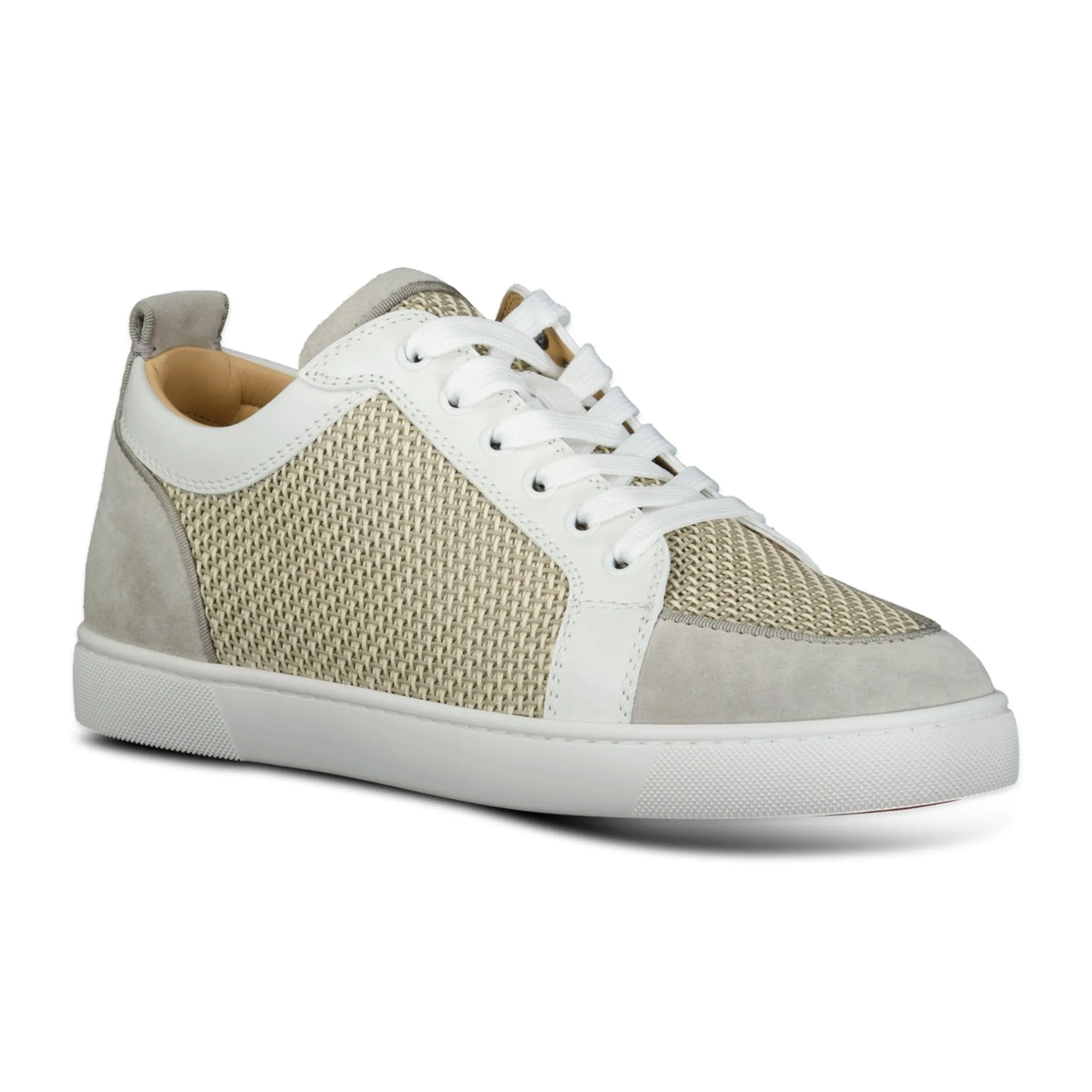 Christian Louboutin Rantulow Panel Trainers - White Goose