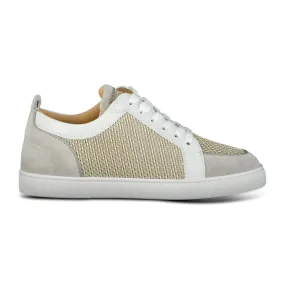 Christian Louboutin Rantulow Panel Trainers - White Goose