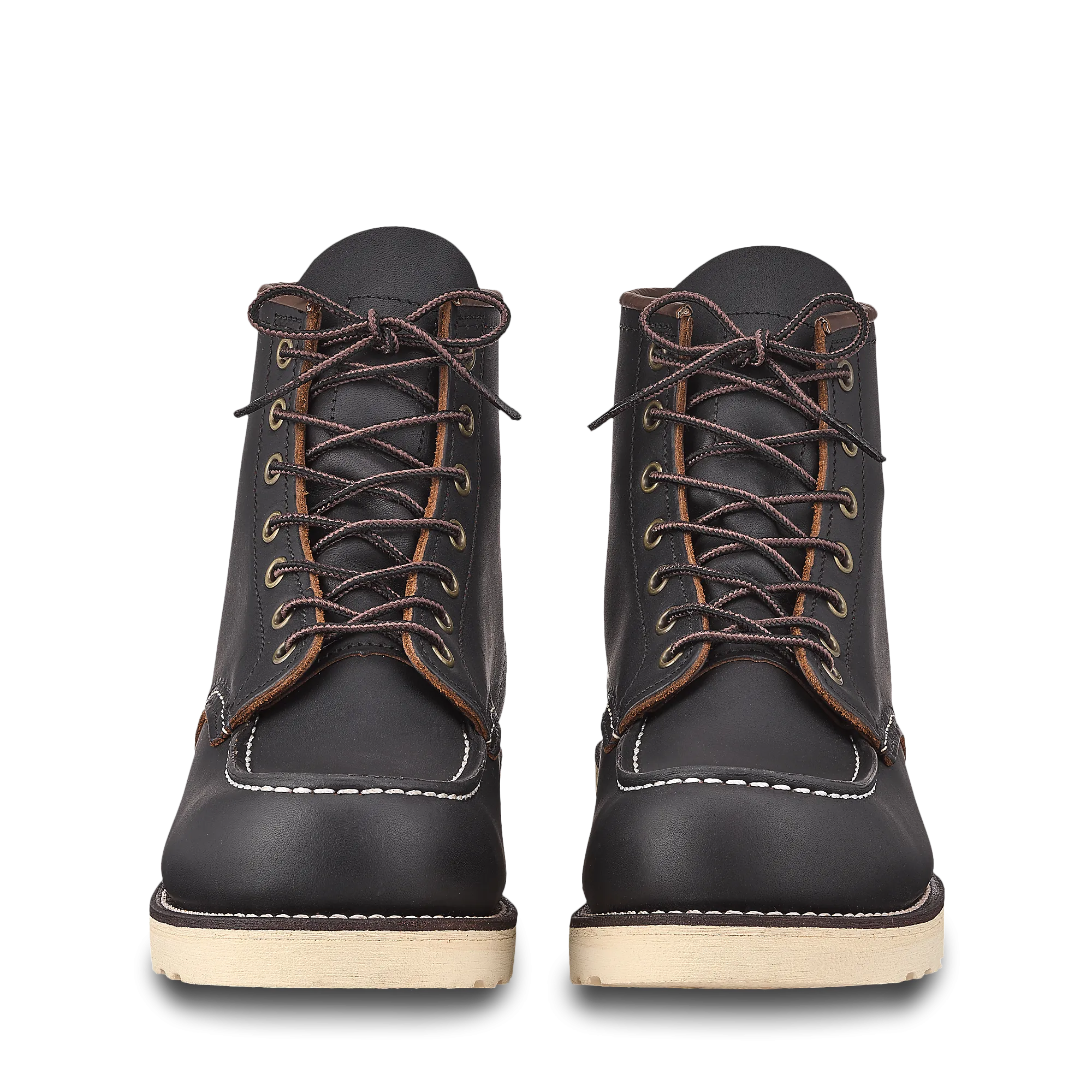 Classic Moc Toe Boots - Black Prairie