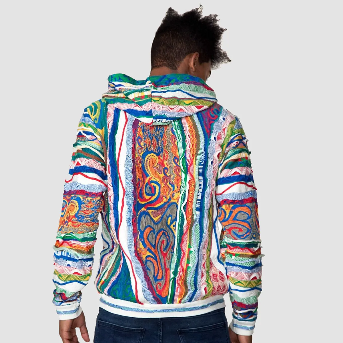 COOGI Hooded Zip-up Sweater