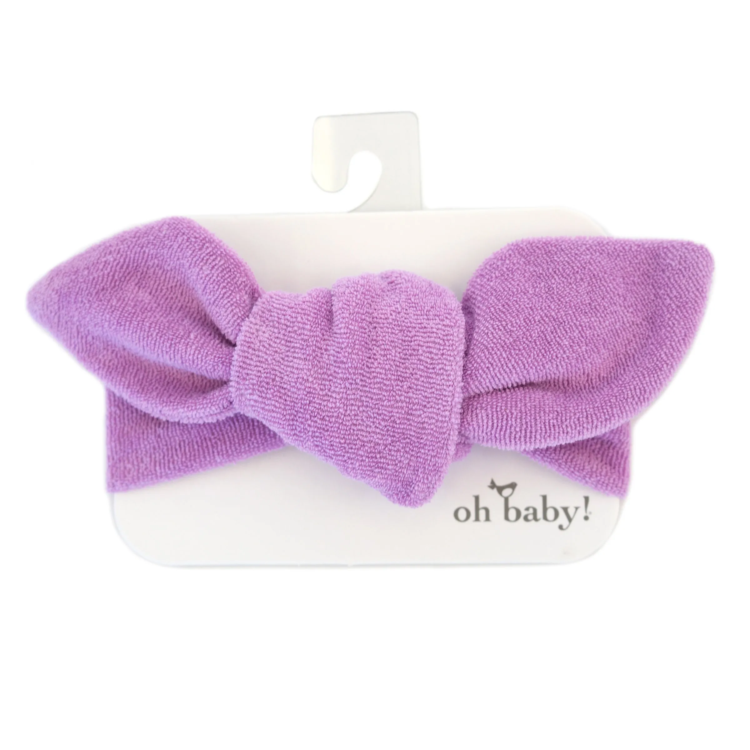 Cotton Terry Orchid Turban - Exclusive Baby Headwear