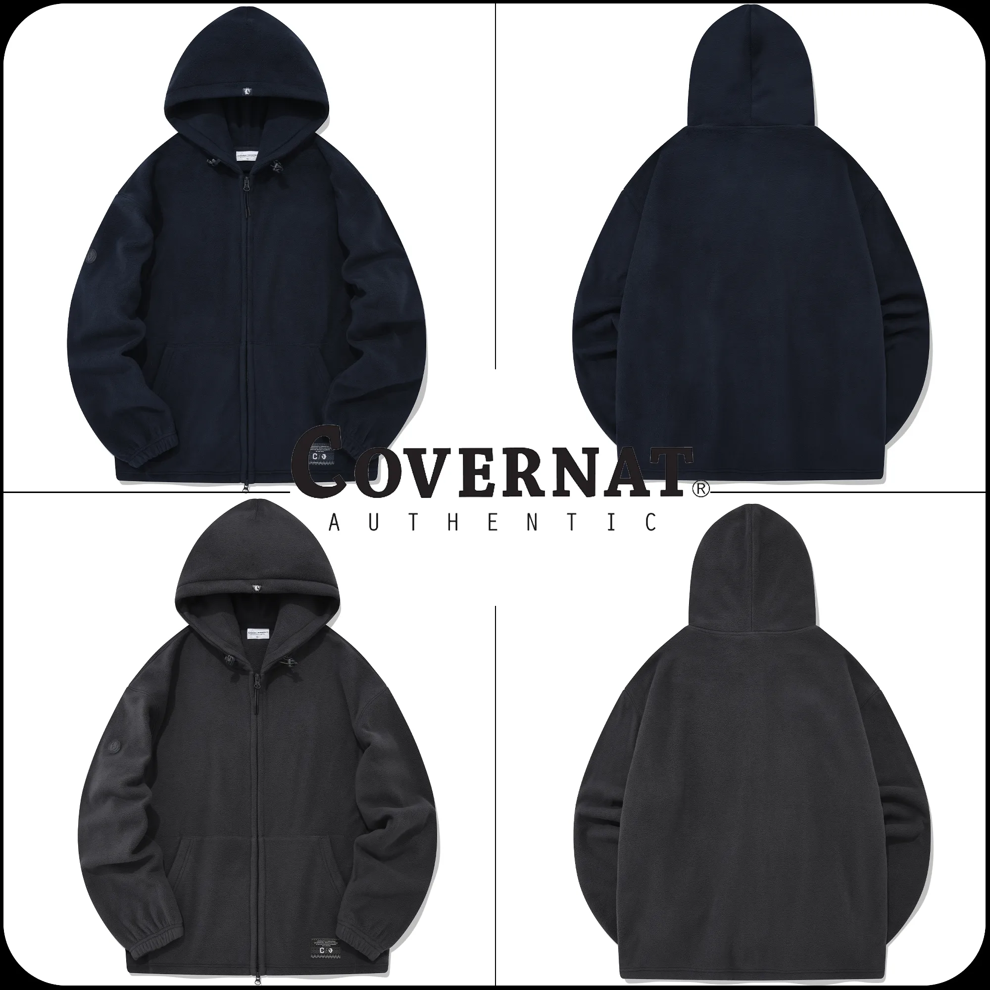 COVERNAT X BLACK YAK Fleece Full Zip Jacket