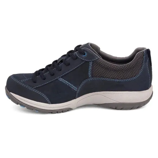 Dansko Paisley Navy Milled Nubuck women's shoes