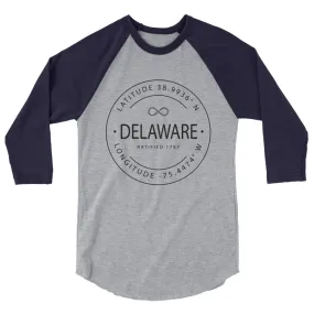 Delaware - 3/4 Sleeve Raglan Shirt - Coordinates
