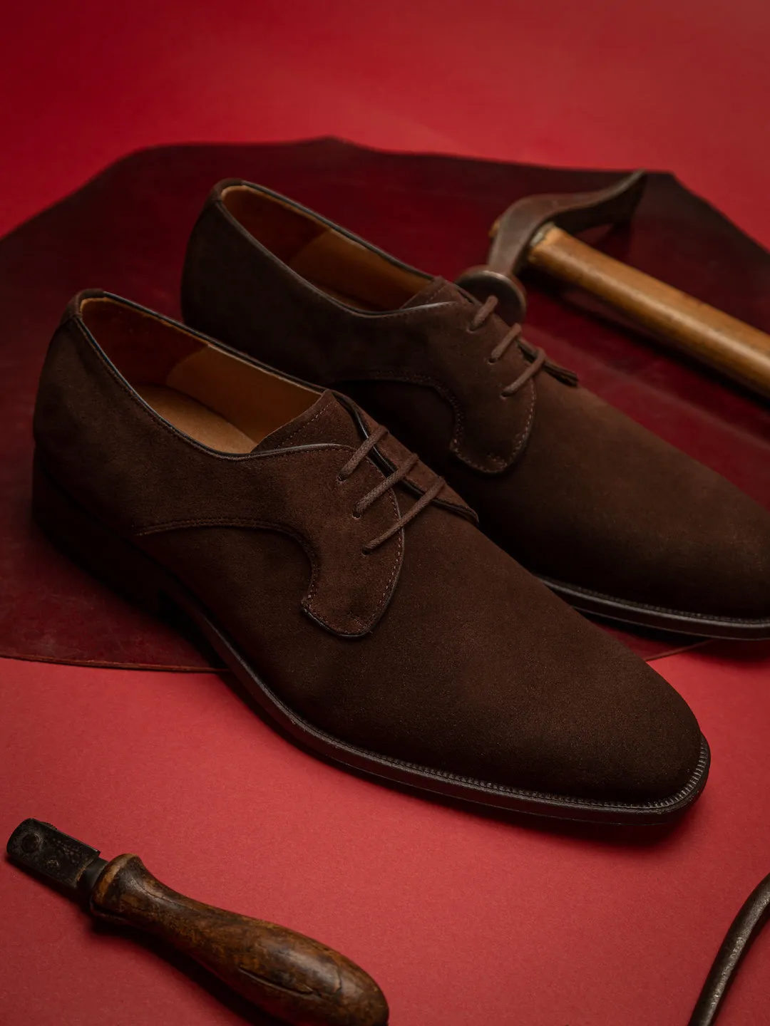 Derby Brown Suede 1609 - Top Result