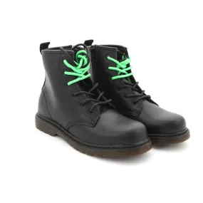 Diesel Black Unisex Boots For Jr And Teen