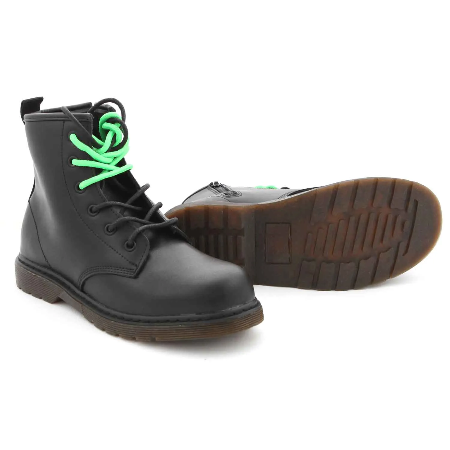 Diesel Black Unisex Boots For Jr And Teen