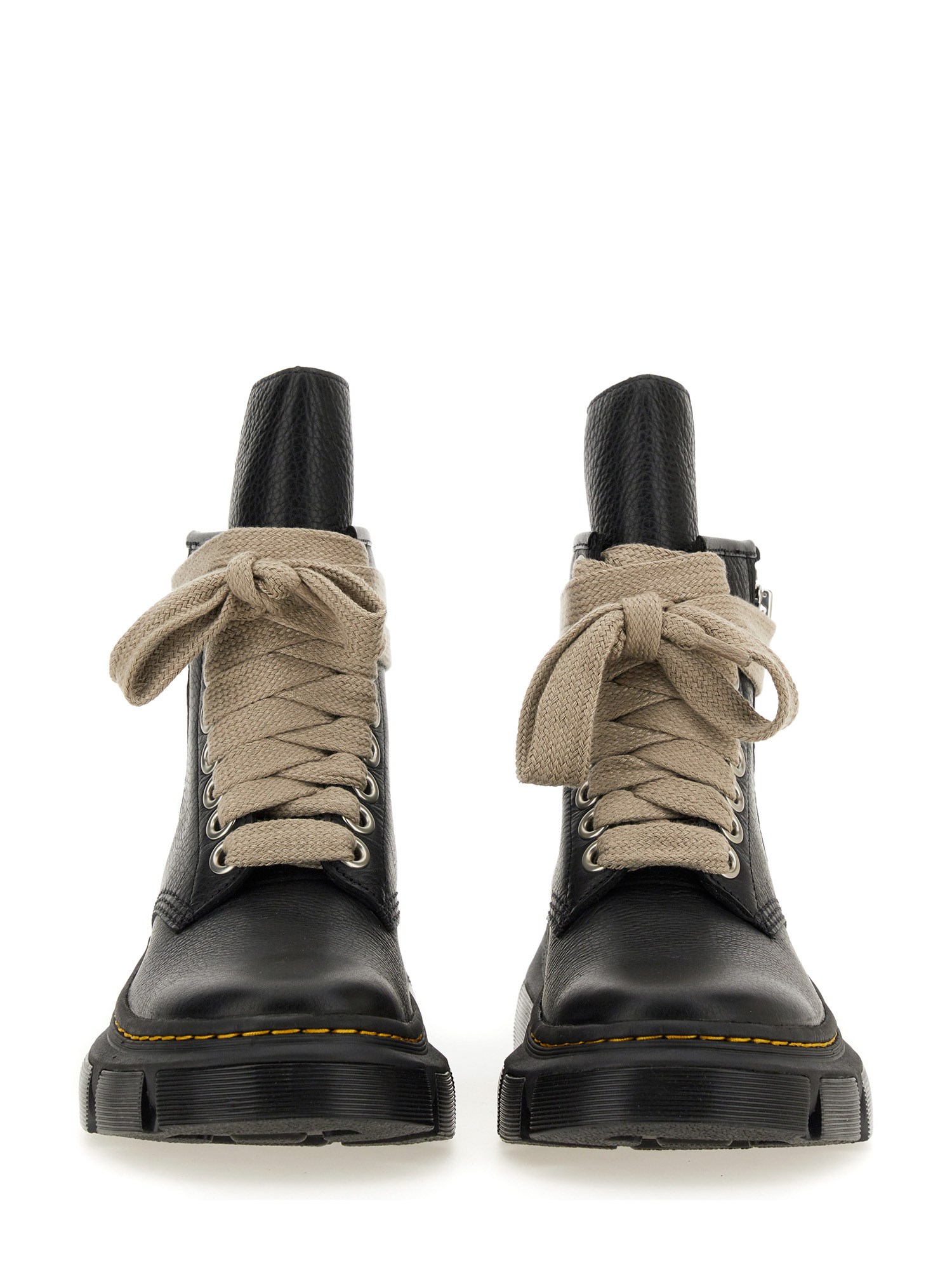 DR. MARTENS X RICK OWENS    1460 DMXL JUMBO LEATHER BOOT