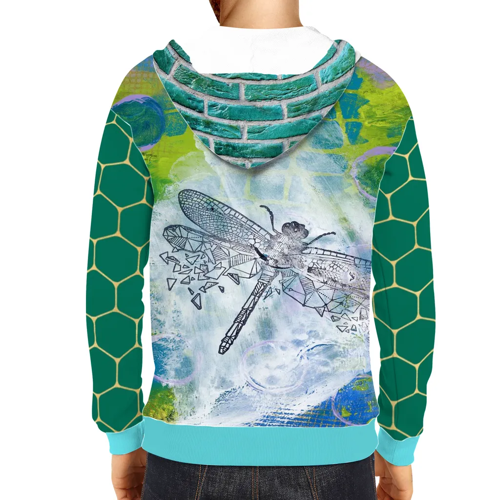 Dragonfly Hooded Sweatshirt