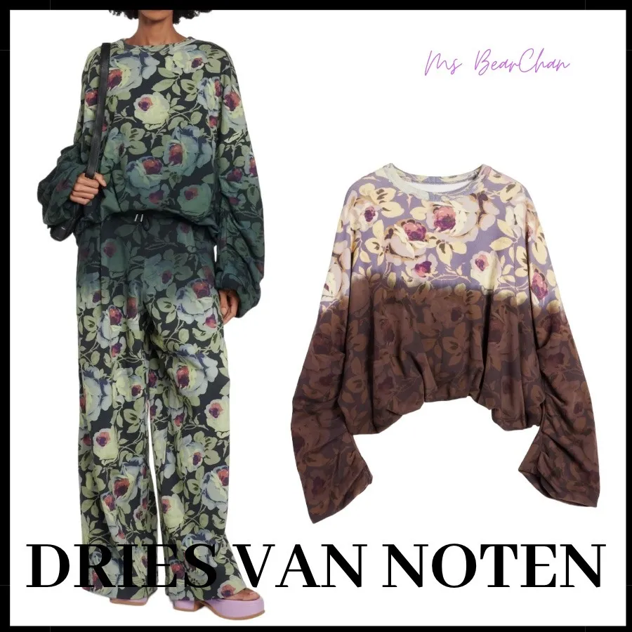 Dries Van Noten  |Draped sweatshirt