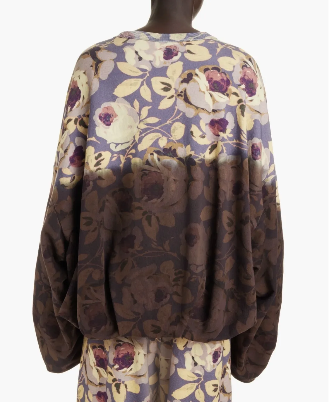 Dries Van Noten  |Draped sweatshirt