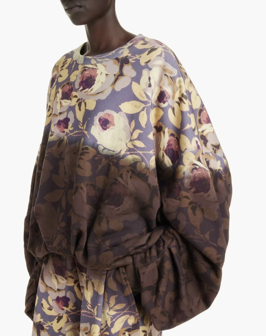 Dries Van Noten  |Draped sweatshirt