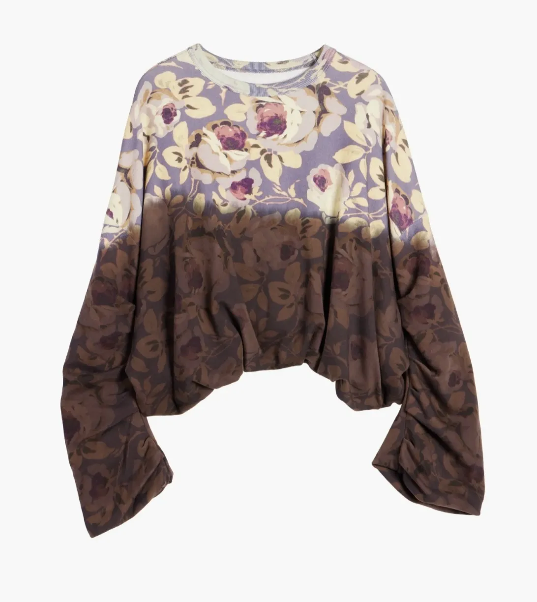 Dries Van Noten  |Draped sweatshirt