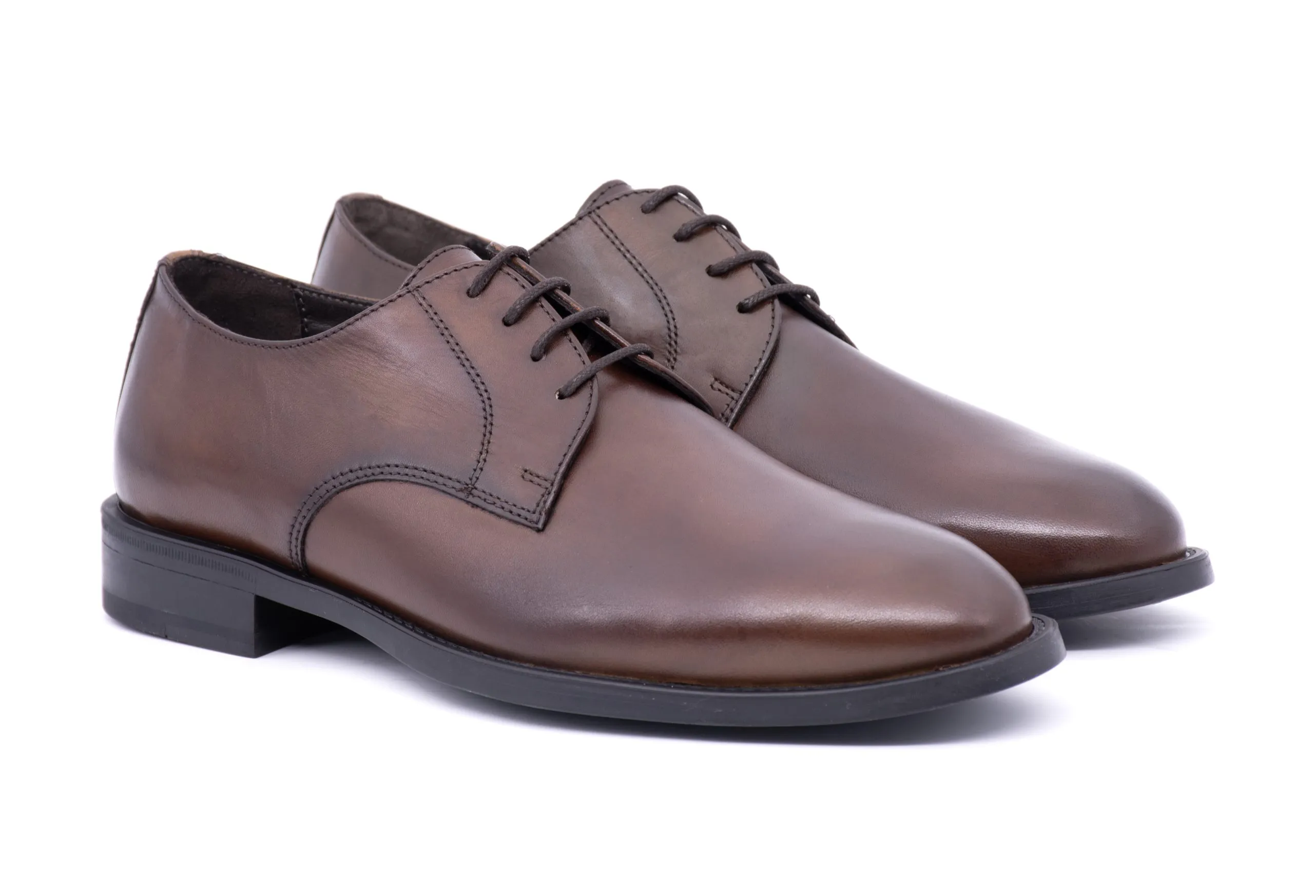 Elegant Calf Leather Derby Shoes